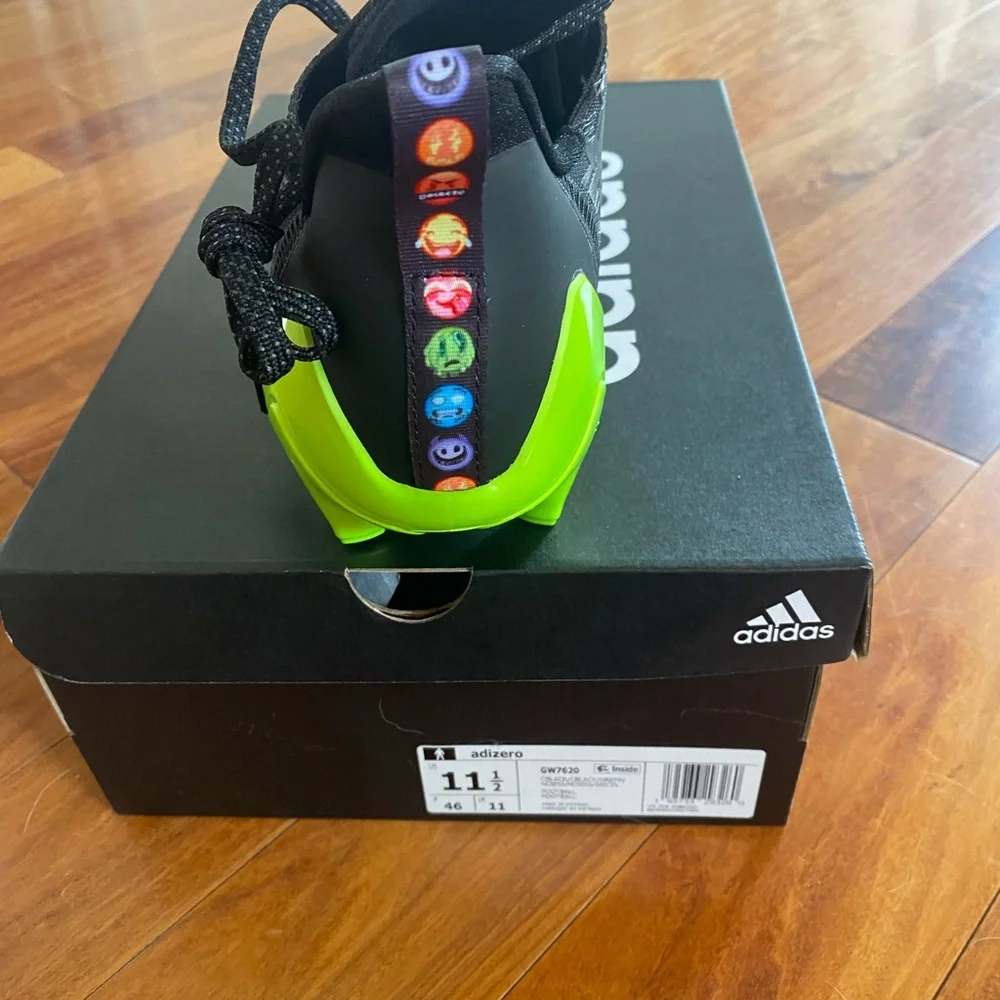 Adidas Adizero football cleats emoji